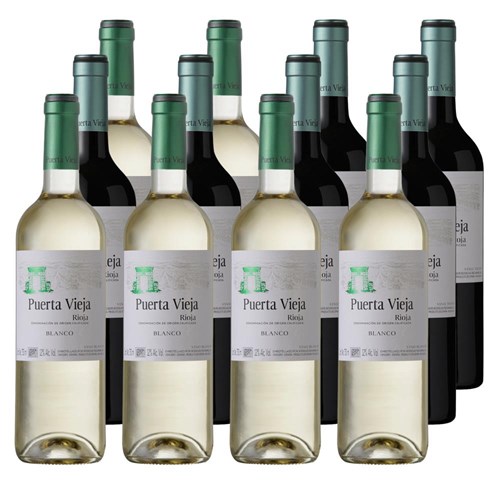 Case of 12 Mixed Puerta Vieja Spanish Wine